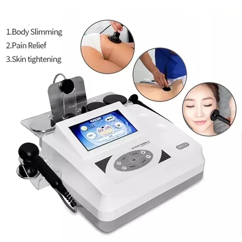 The Latest Warm Thermal Penetration Technology RF CET RET 448K INDIBA Pain Relieve Skin Lift Rejuvenation Slim Down