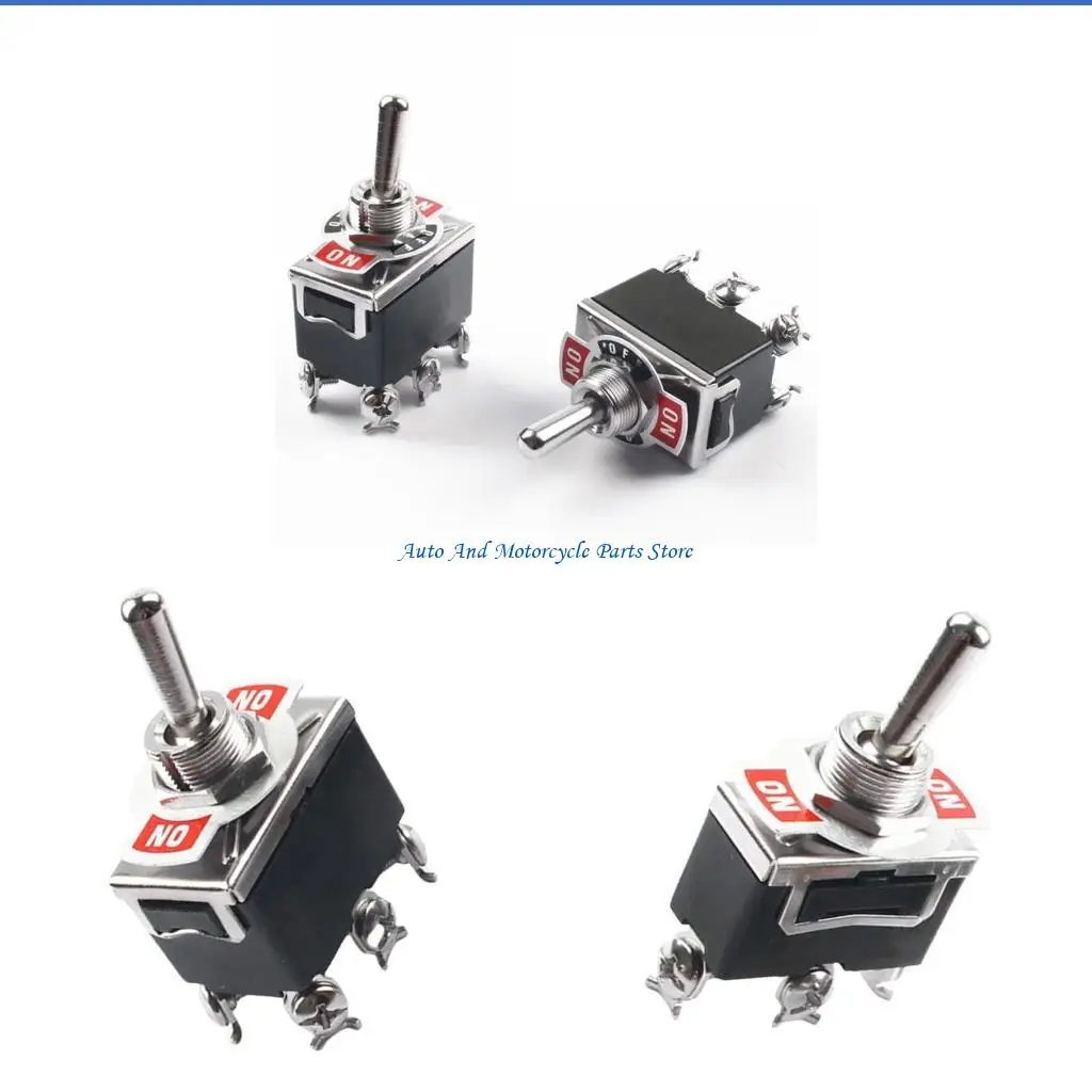 

P9FD Миниатюрные тумблеры ON-OFF-ON/ON-ON, кнопочные переключатели для автомобиля, лодки, 250 В, 15 А, 2/3/4/6-контактные
