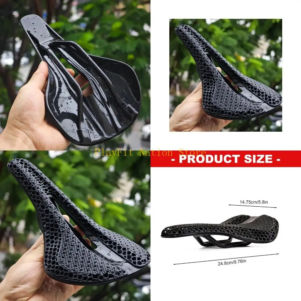 

242F Padded Bicycles Seated Ventilated Cycling Saddles Antiskid Cycling Soft Cushions for Smooth Pedaling Experience