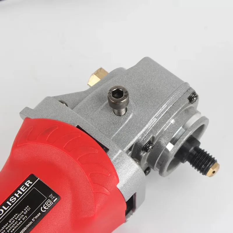 Power Tool Water Portable Electric Wet Angle Grinder Polisher for Granite Marble Quartz Stone Machinery