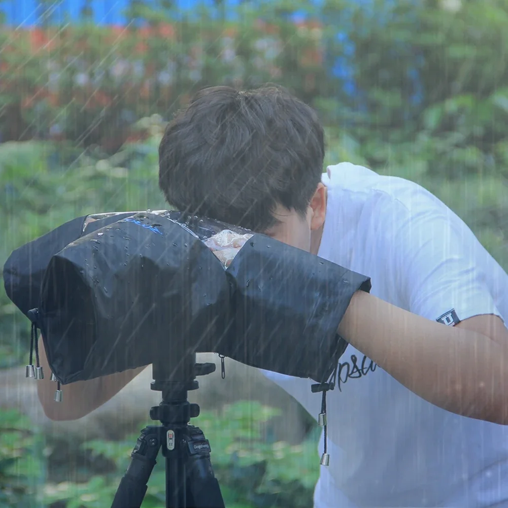 Raincoat For Photo Professional Digital SLR Camera Cover Waterproof Rain Soft bag for Canon Nikon Pendax Sony DSLR Cameras