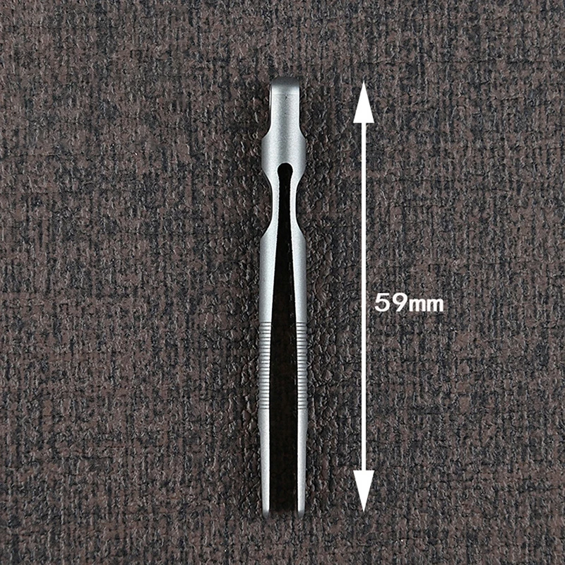 Mini Titanium Tweezers Small TC4 Titanium Alloy Clip Portable Tweezers Nipper