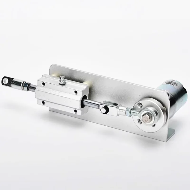 

DIY reciprocating motor 12v lifting push rod Pull in machine Automatic linear reciprocating push-pull