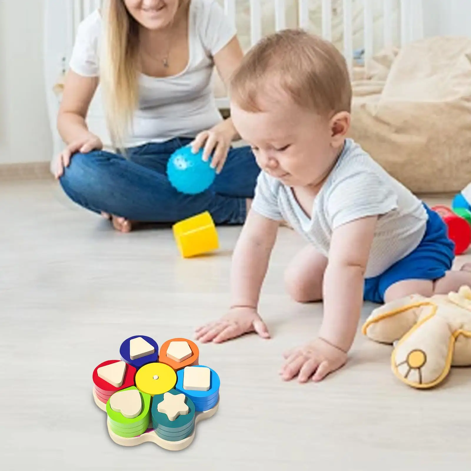 Clasificador de formas y colores de madera, juguetes, clasificador de formas, Color y forma, forma geométrica, reconocimiento de Color, caja de clasificación, juego temprano