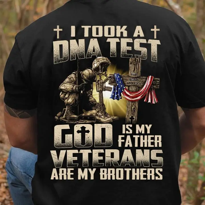 I Took A DNA Test And God Is My Father Christian Jesus T-shirt