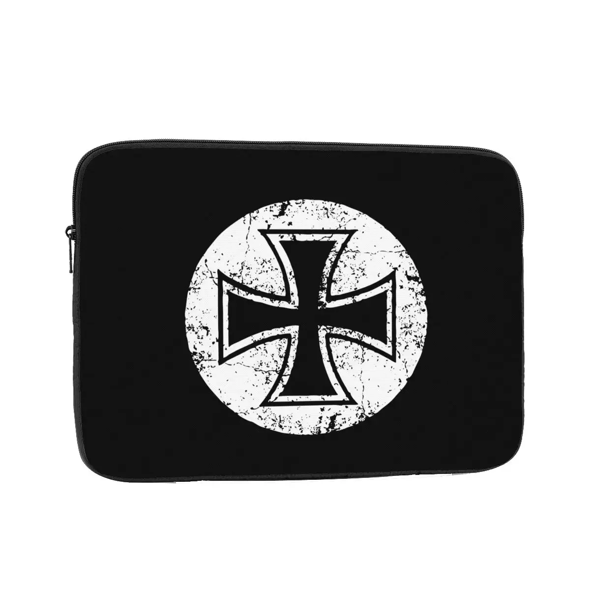 Laptop Notebook Bag Case German Iron Cross Templar Knight Computer Liner Sleeve Germany Flag 13 15 17 Inch Shockproof Case Bag