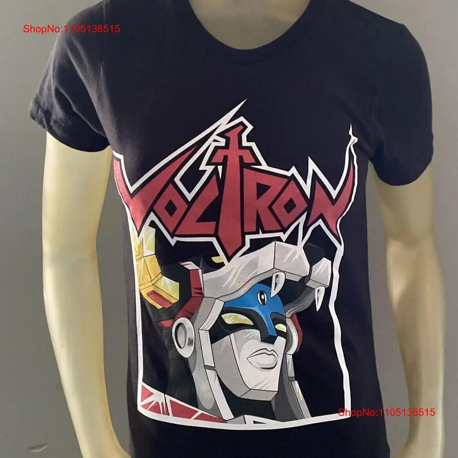 Voltron Defender of Universe Lion Force Robot Cartoon Juniors Girls T Shirt vintage Washed streetwear Unisex Breathable homme