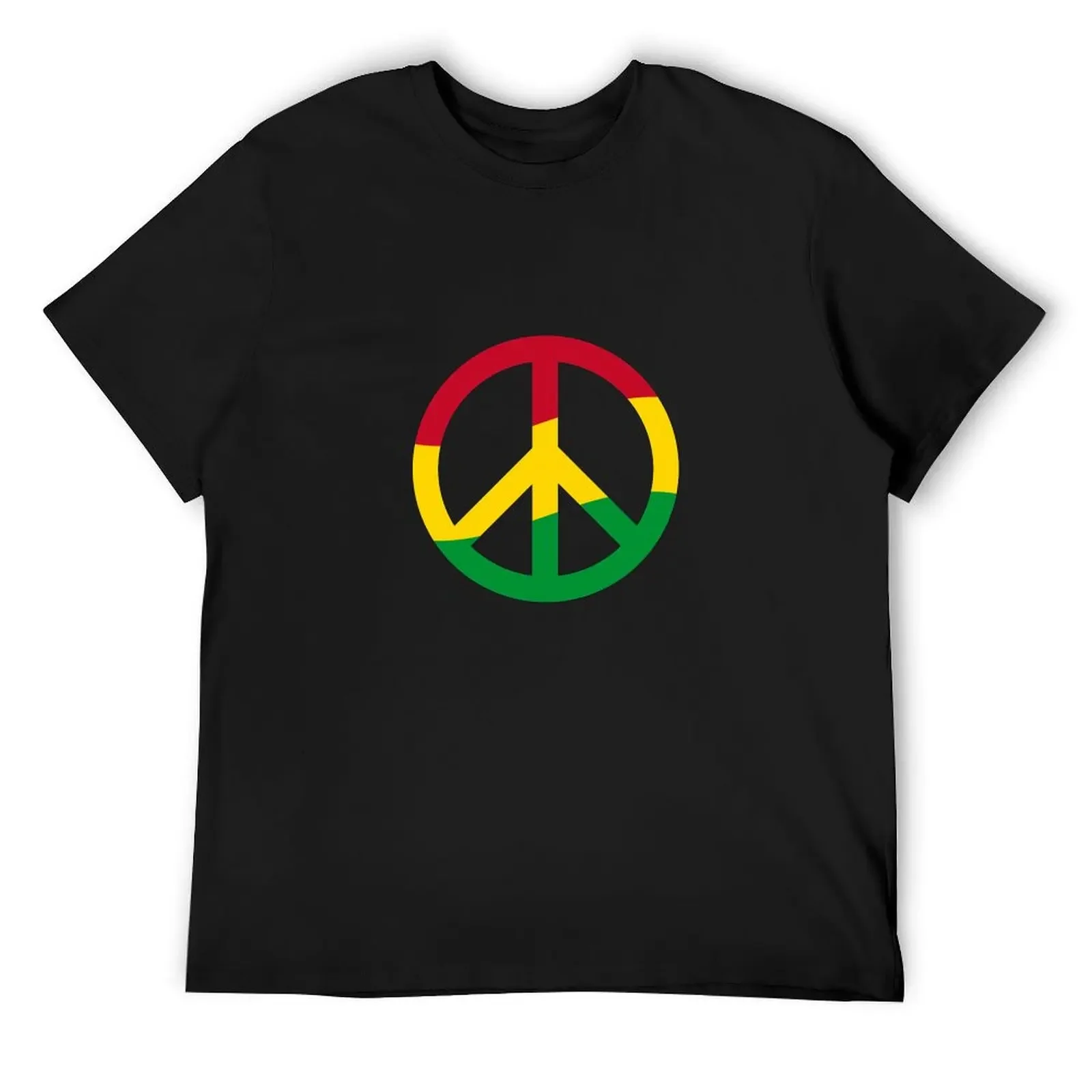 

Peace Sign Rastafarian Reggae Music Peace Pace T-Shirt luxury t-shirt boys whites Funny t-shirt funny t shirts men