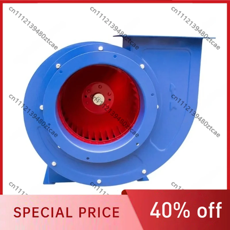 220V Centrifugal Ventilator Special Kitchen Range Hood Blower, Industrial Dust Removal Air Circulation Fan for Home Factory Use