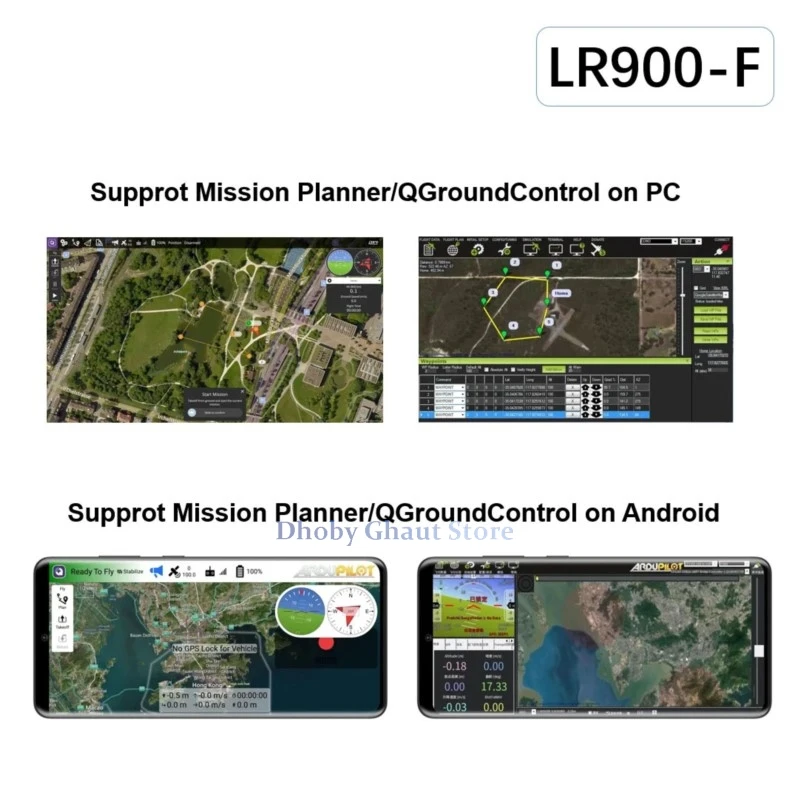 900MHz 30KM Long-Range LoRa Telemetry Raido For Drones and Robotics LR900-F Data Transmit Module For Pixhawk Ardupilot PX4