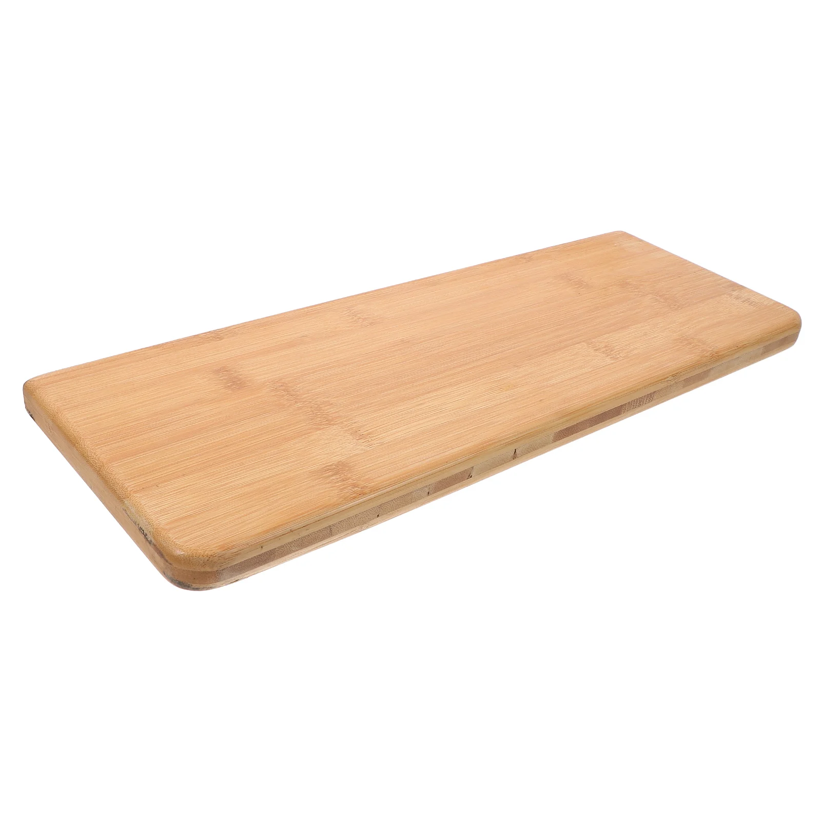 

Bamboo Floating Shelves Wall Mount Wood Bookshelves Hanging Bathroom Kitchen Living Room Balcony Storage Decor Solid Wood Plank