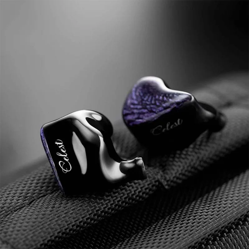 Наушники Kinera Celest Wyvern Black In-Ear HiFi проводные игровые с 10-мм LCP динамическим драйвером и микрофоном 3.5 мм Type-C