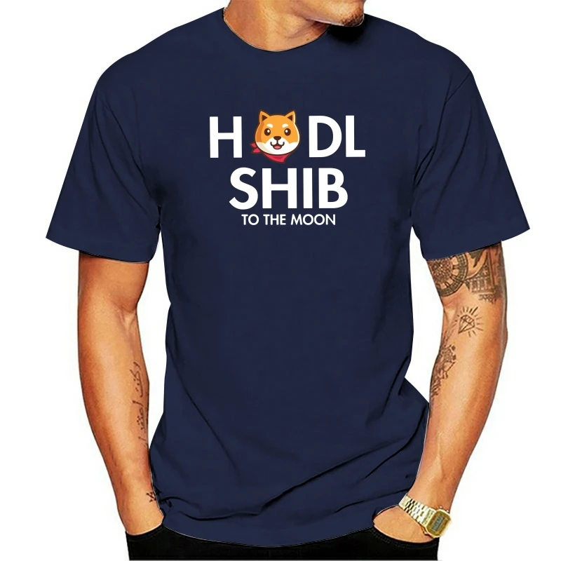 

Футболка Token Harajuku Shib Shiba Inu Crypto Cryptocurrency Coin Футболка для отдыха Мужская футболка Футболки для мужчин Faddish Top Футболки