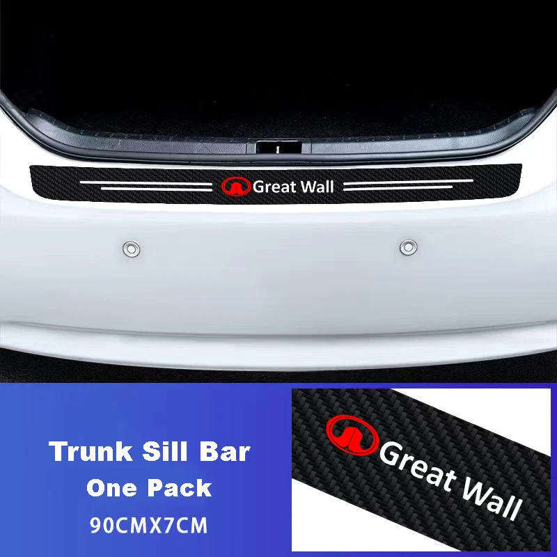 Car Door Sill Decals Stickers Cover For Great Wall Haval GWM UTE Tank Poer Voleex C10 C30 C50 Steed Wingle 5 7 POWER Pao