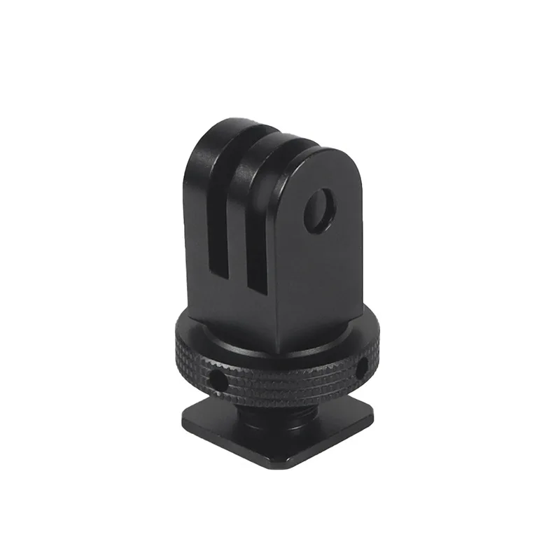 For Gopro Accesorios Aluminum Mount Alloy 1/4 Tripod CNC Adapter Cold shoe For Go Pro Hero DJI Action 4 5 Camera Insta360 X4 X3