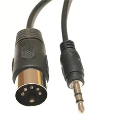 Kabel audio Din 5-pinowy wtyk 5-pinowy męski na 3,5 mm wtyk jack stereo 0,5 m 1,5 m 3 m