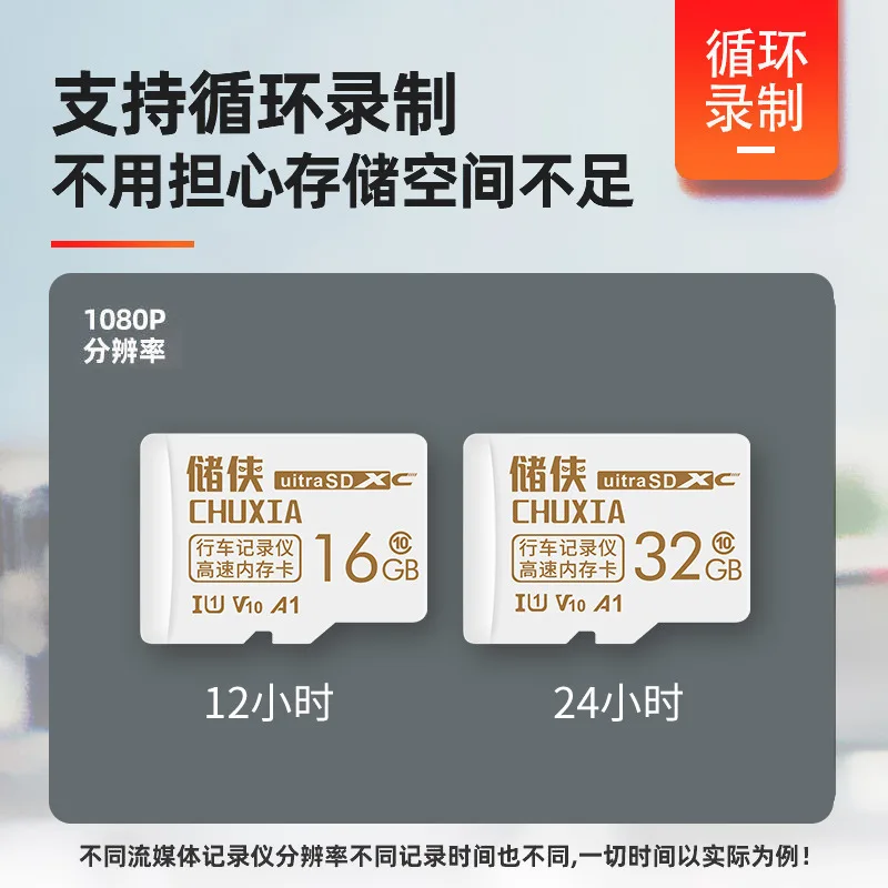 Dedicated Memory Card for Driving Recorder Memory Card 32G 64G 128G High-speed Surveillance Video Navigation Tf Card