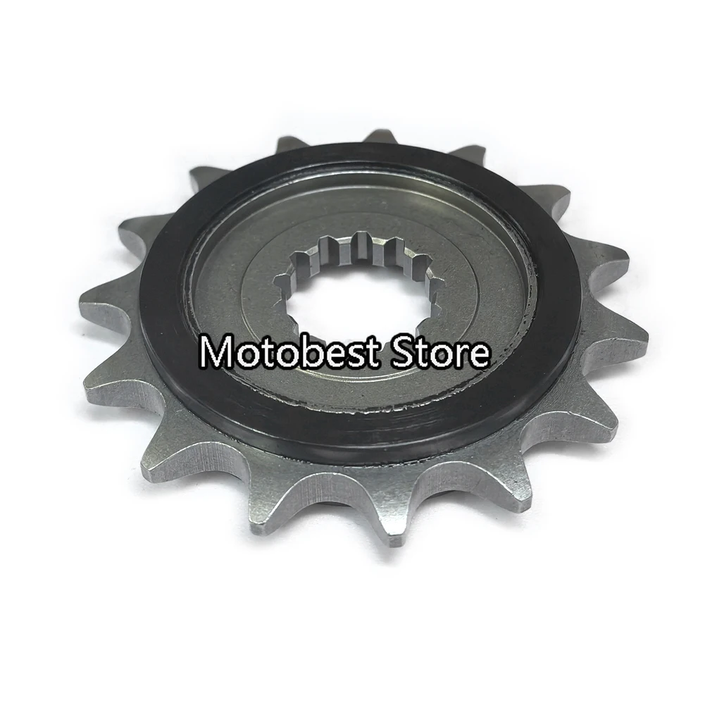 15T For CFMOTO 450MT 450mt 450 MT Small Silent Durable Motorcycle Front Sprocket Chain Wheel Front Fly Wheel Pinion