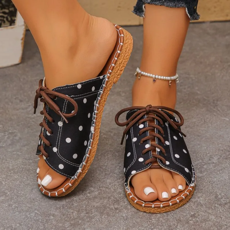 Women Lightweight Slippers Summer Anti-slip Platform Sandals Flat Heel Beach Shoes Casual Fashion Slippers 2026 New Slides Women