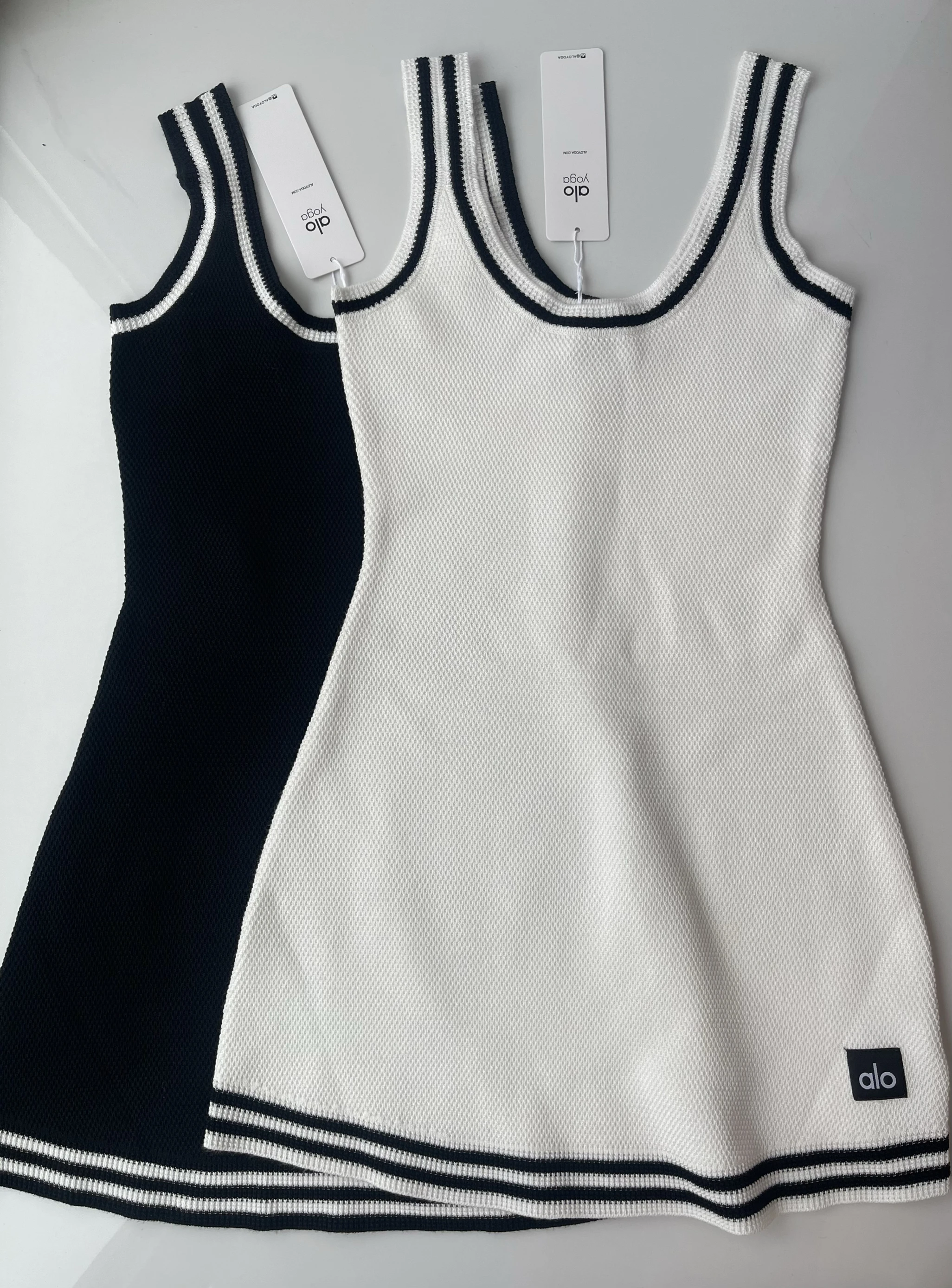 

Alo Heavyweight 25ss New Sle Knitted Slim Fit Svel Tennis Skirt Badminton Dr Women's Commute Sle Diamond Embelli...