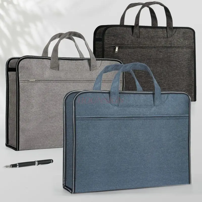 

1 шт. Сумка, большая вместительная сумка для документов, офисный и деловой портфель