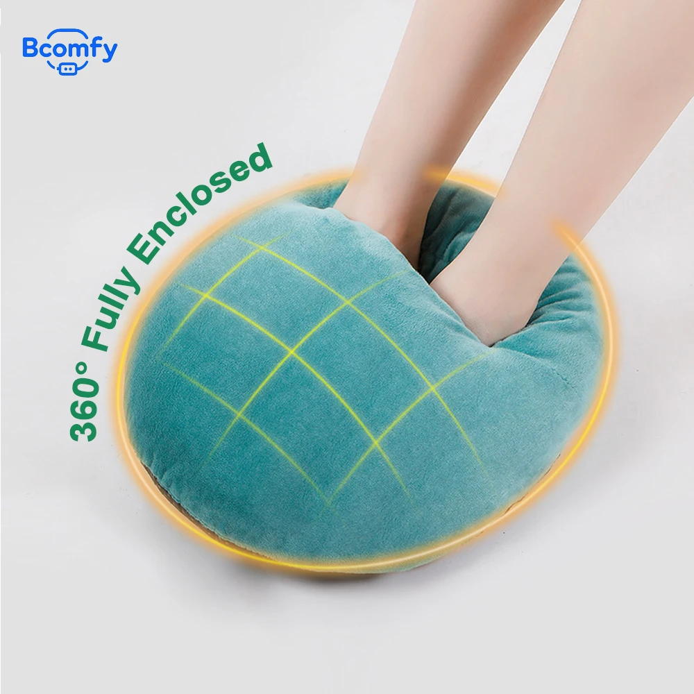 

Грелка для ног, зимний портативный электрический обогреватель для ног, USB-питание, грелка, домашнее фланелевое одеяло с подогревом для ног с постоянной температурой