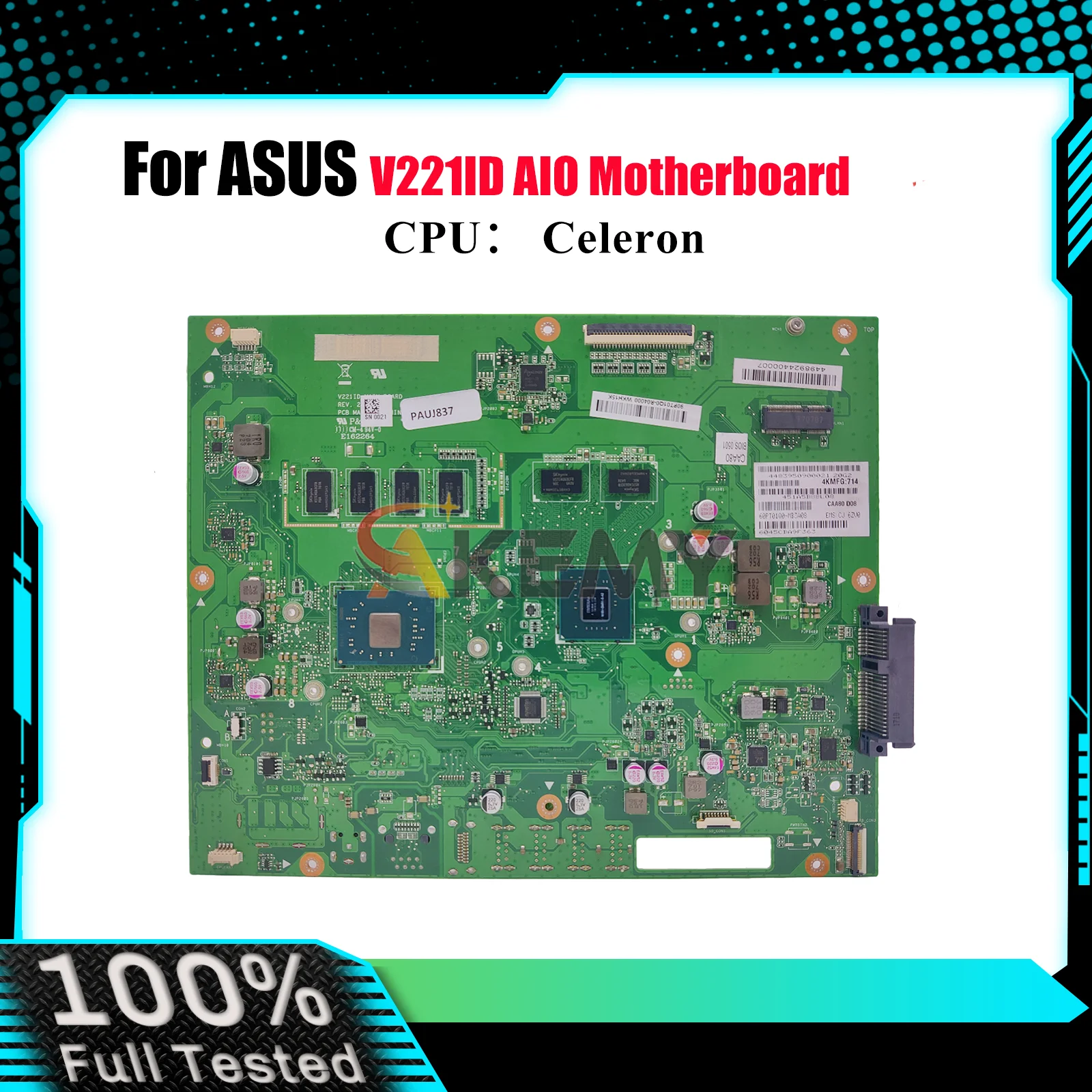 

V221ID Motherboard For ASUS Vivo AiO V221IC V221I V221ID Mainboard With Celeron CPU 100% tests OK fast shipping High quality
