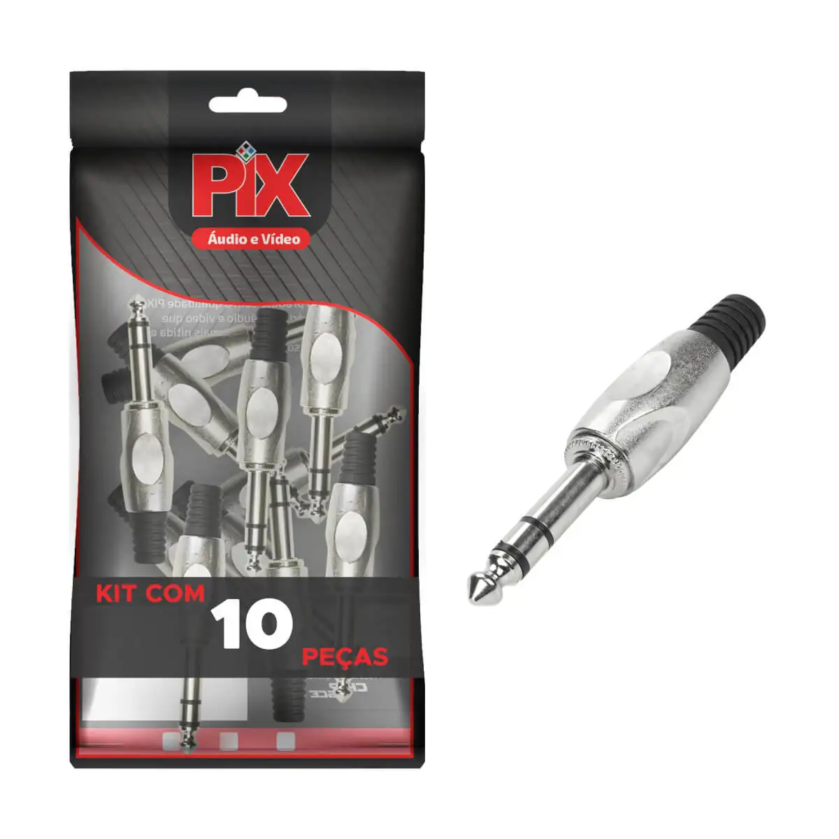 10x P10 Plug Professional Premium Stereo Soft Series