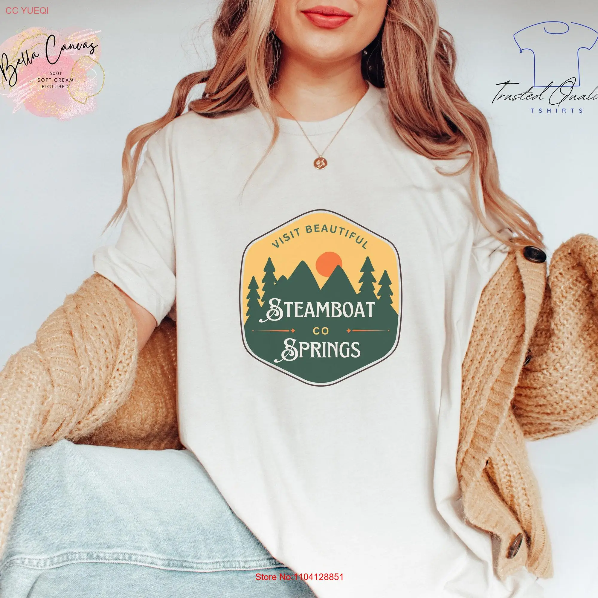 Steamboat Springs shirt Colorado apparel travel gifts unique outdoors tee cute traveler present funny destination T