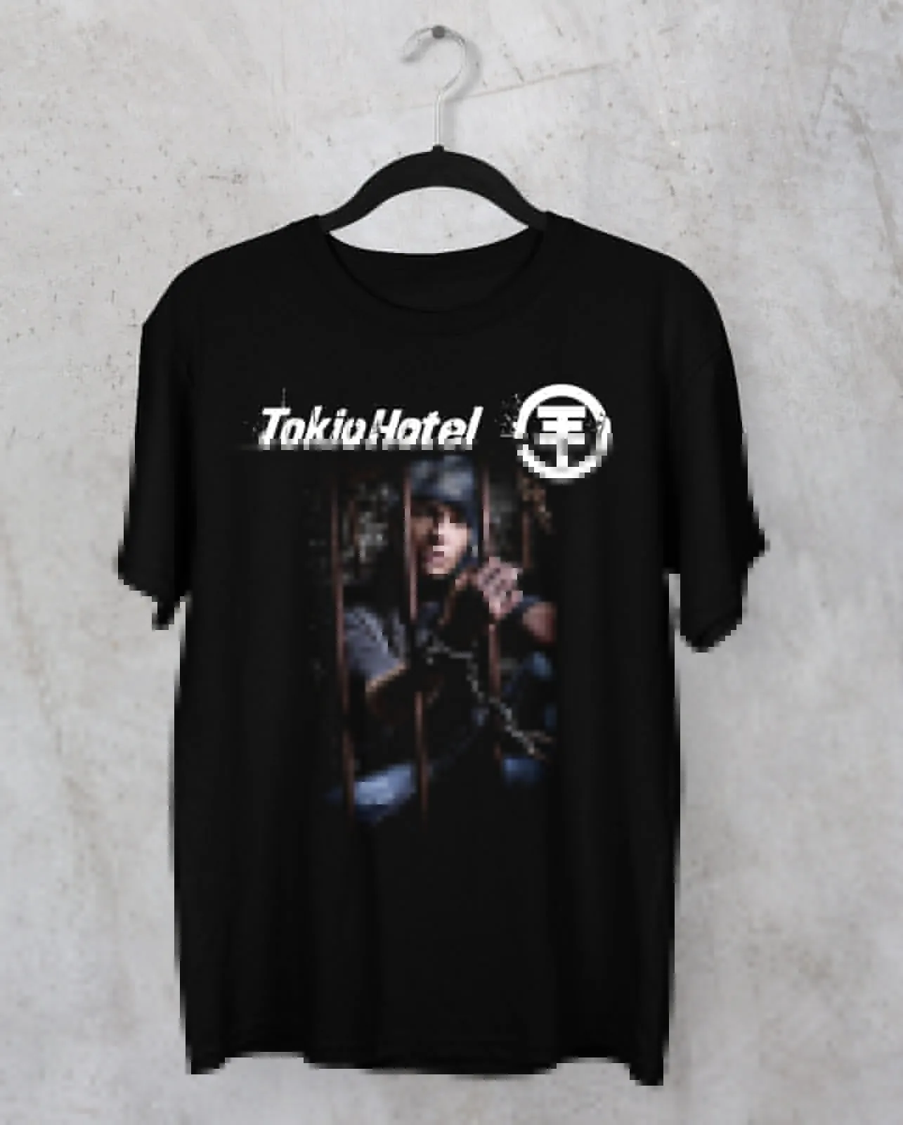 

ГОРЯЧАЯ НОВАЯ футболка Tom Kaulitz Tokio Hotel, черная, с короткими рукавами, от S до 5XL, 1U228Manga, забавные футболки, топы для девочек
