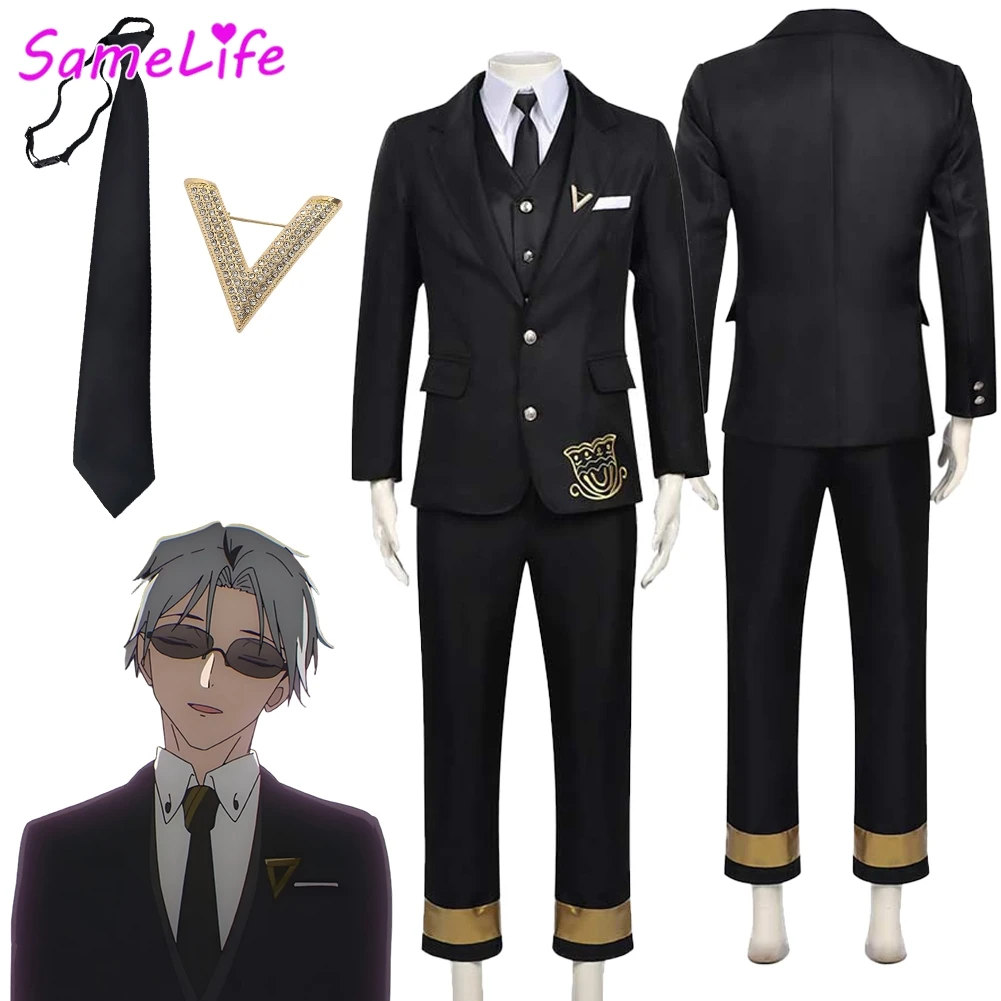 

Anime Shunkashuutou Daikousha Kangetsu Tocho Cosplay Fantasy Clothing Men Costume Disguise Halloween Adult Male Party Outfit