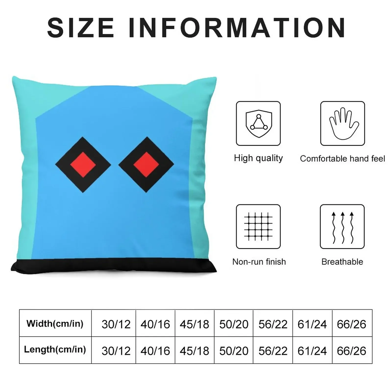 Geometric Freeze Throw Pillow Cushion Cover Luxury Couch Cushions pillow