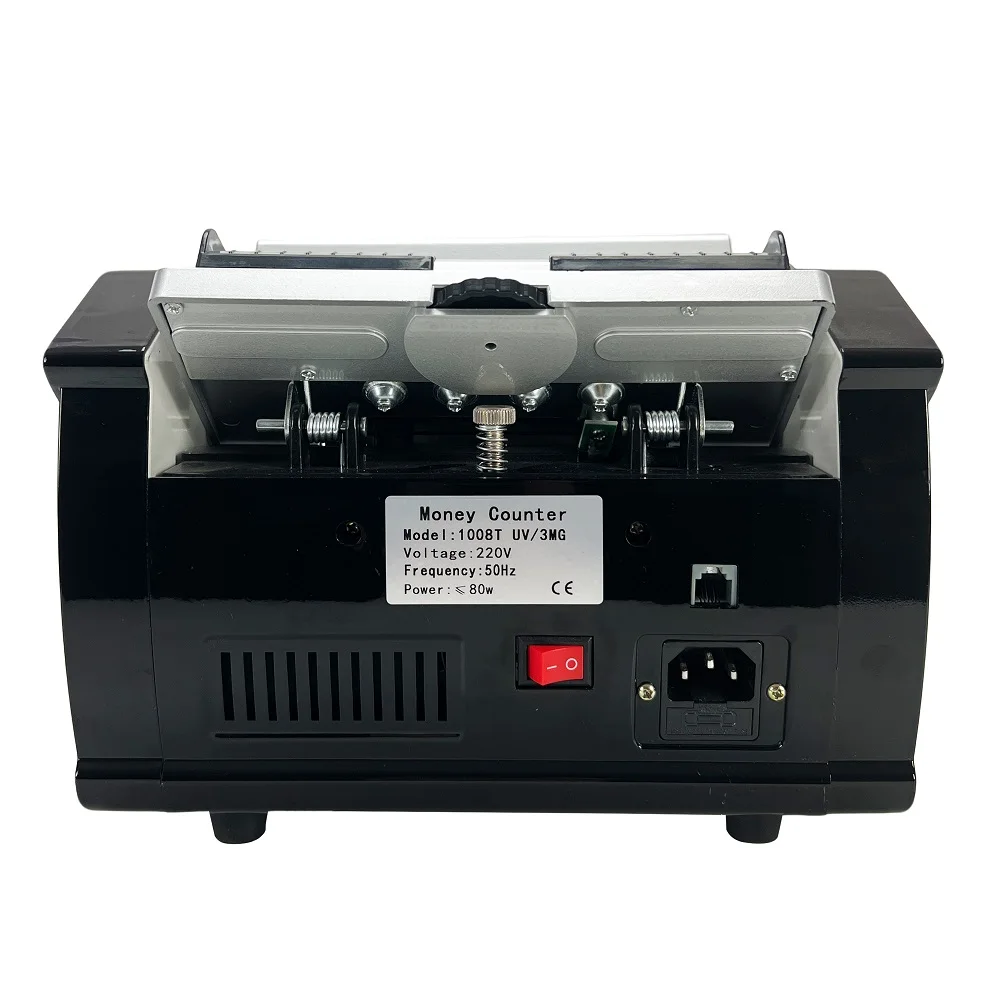1008T EUR USD PKR RUB Money Counting Machine Multi Bill Banknote Counter Detector