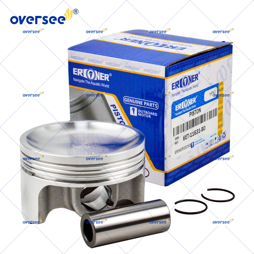 

6ET-11631-00-B0 Piston STD for Yamaha Waverunner FX CRUISER FZS FZR SX192 Outboard Engine 6ET-11631 6S5-11631-10-B0 85.95mm