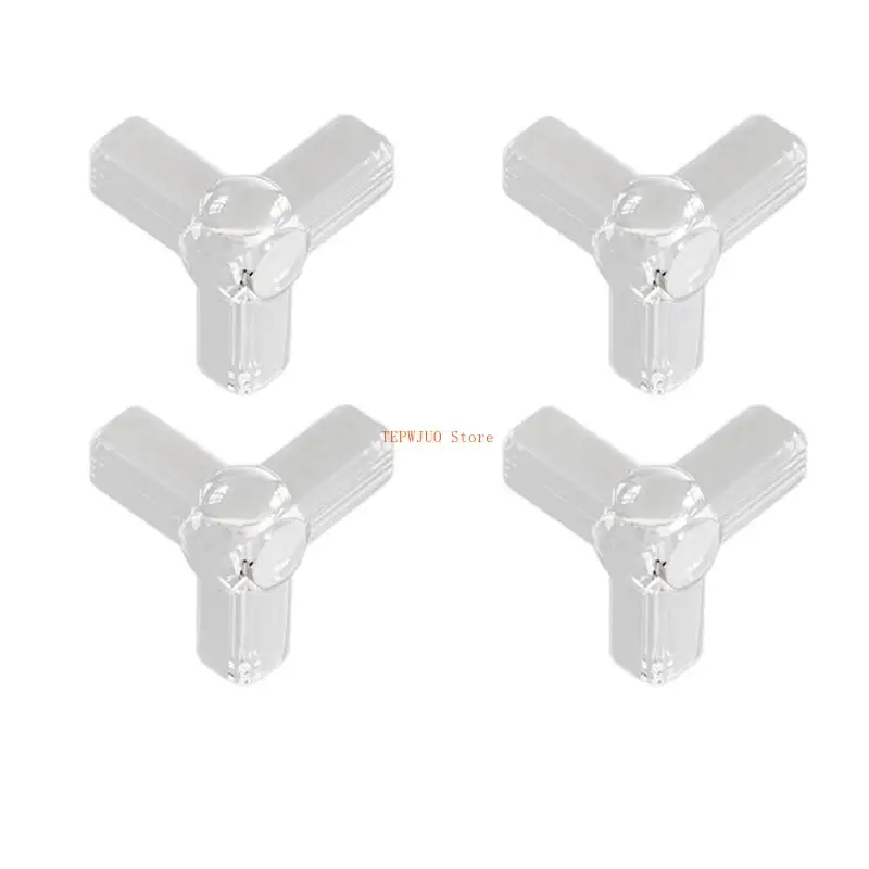 

U50F 4pcs Multipurpose Clear Corner Edges Protectors For Nursery Furniture Protective Cushions With Strong Adhesive Backing
