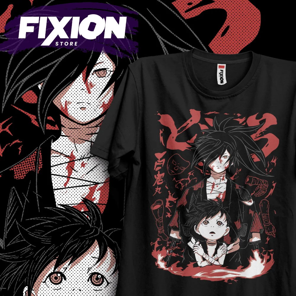 Dororo J3 Anime T Shirt Manga Gift For Anime Lover All Size Cotton