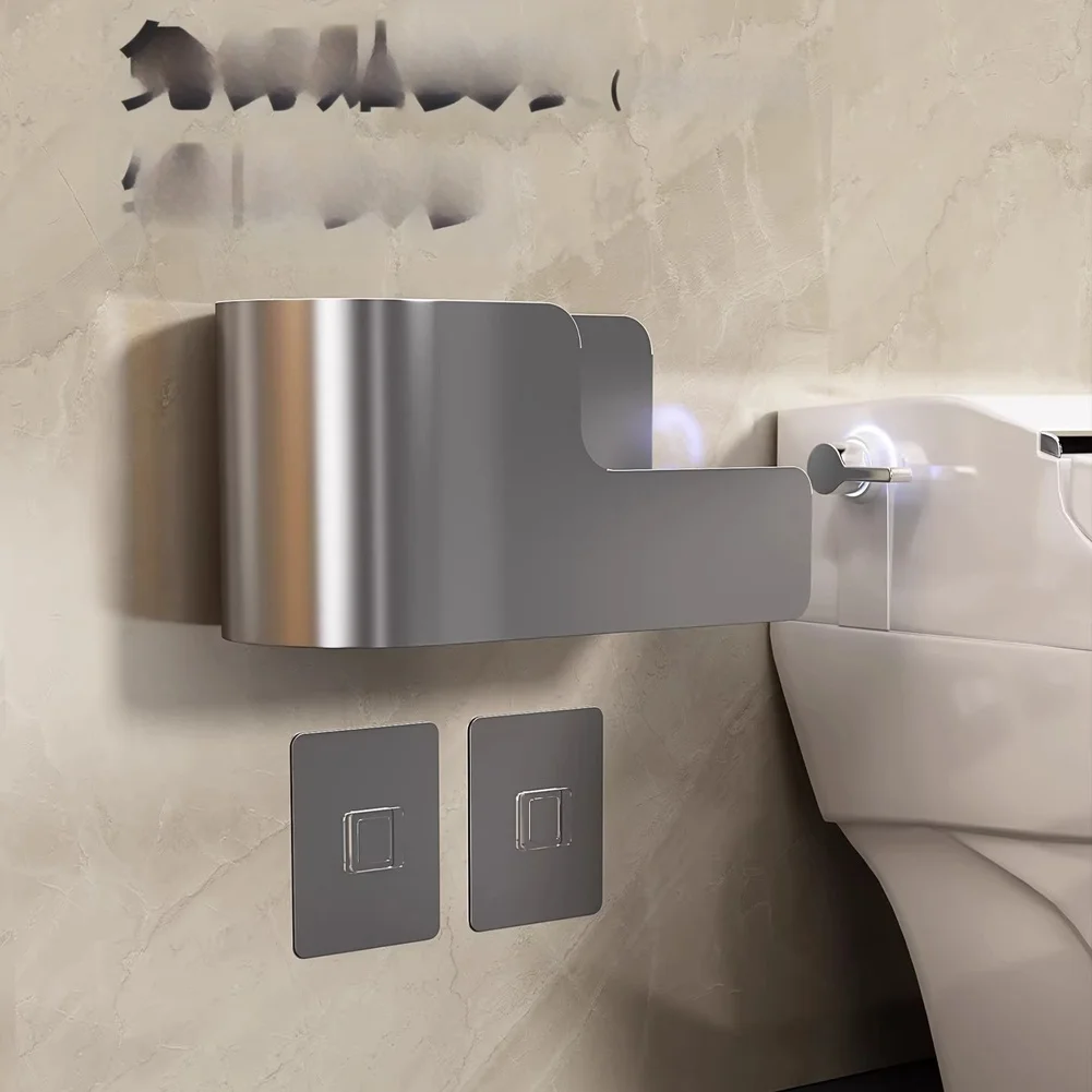 Stainless Steel Wall Mounted Toilet Brush Holder Designed for Reliable Functionality in Daily Bathroom Routine