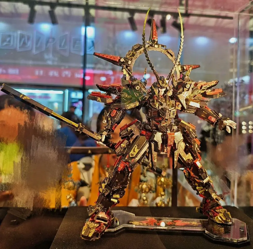 

In Stock Pinku Monkey King Sun Wukong 3D Three-dimensional Metal Assembly Character Model DIY Collection Gift