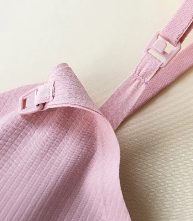 Stilltop für Schwangere, mit integriertem BH, herausnehmbaren Polstern, verstellbaren Trägern, Still-Camisole für Schwangerschaft und Postpartum. – Detail 3
