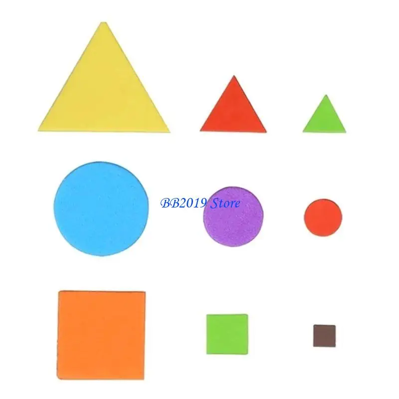 

Q0KB 1-3 см детские самоклеящиеся пенопластовые наклейки ручной работы своими руками, стикер из ЭВА с цветным узором для сада,