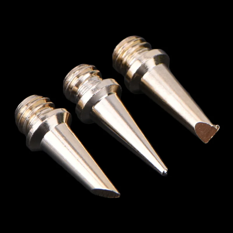 daily5Pcs HS-1115K 10in1 Pro Butane Gas Soldering Iron Kit Welding Kit Torch Pen 5 sets of 1115K soldering iron tips Tool view 3