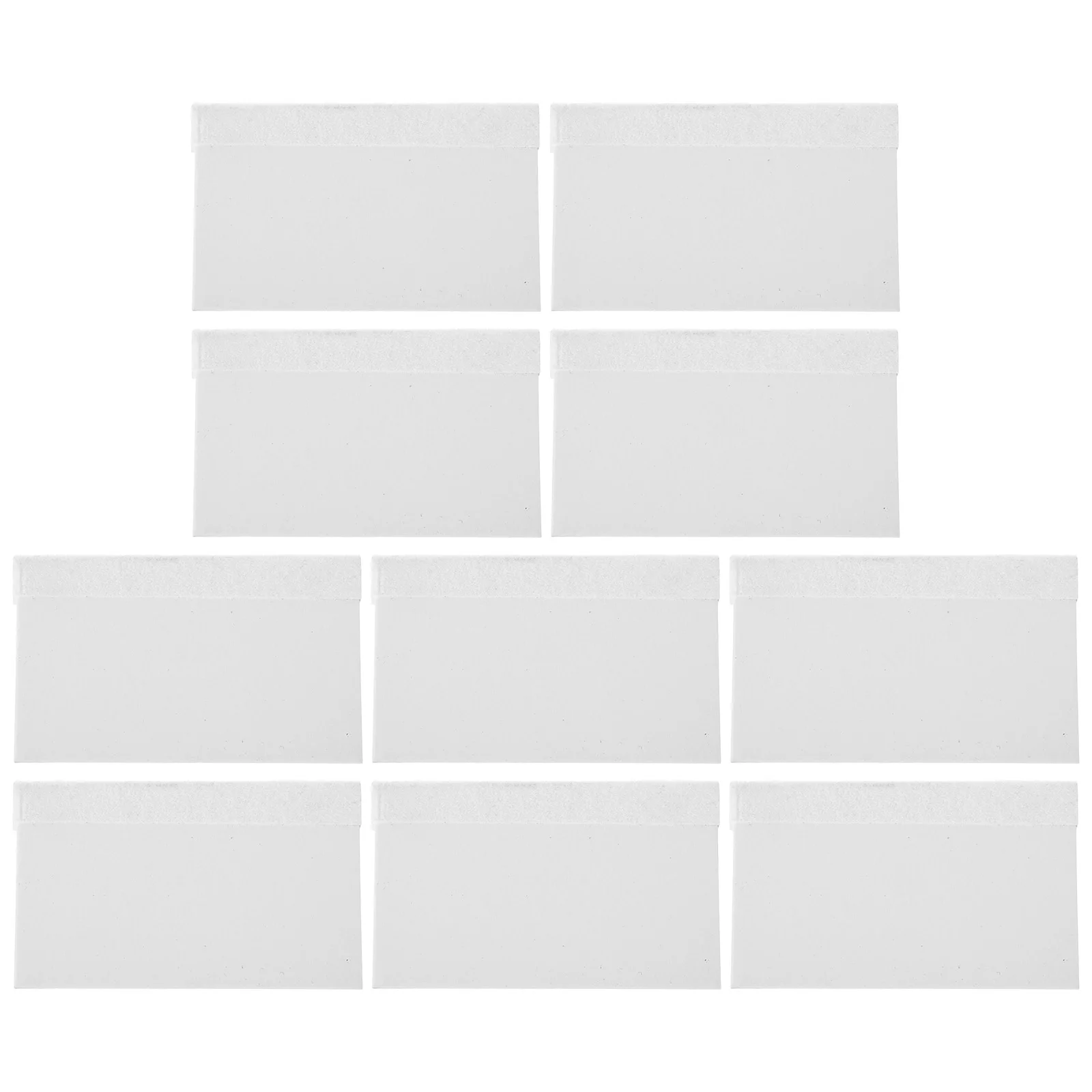 

10 Pcs Scratch Film Phone Screen Smoothing Tool Hydrogel Small Velvet Cloth Squeegee