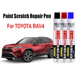 Car Paint Scratch Repair pen for Toyota RAV4 2021 2022 2023 Black White Red Blue Brown Touch-Up Pen Paint Care Accessories