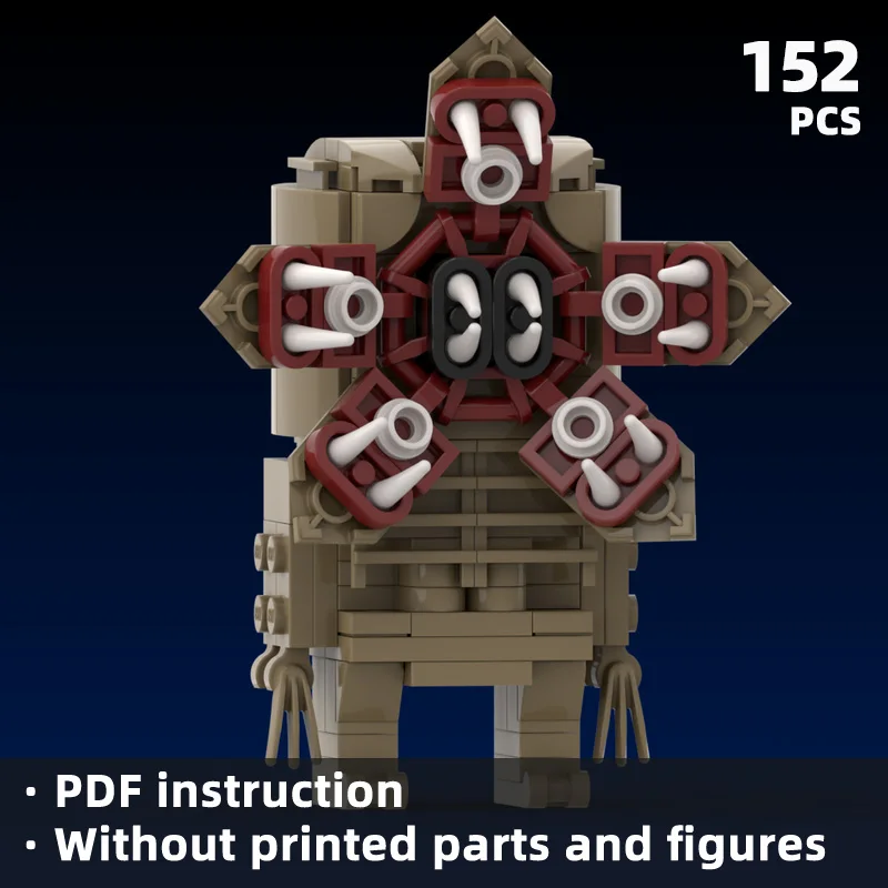 

Дайвинг в научно-фантастический монстр, веселая фэнтезийная сцена, строительные блоки монстра, ваши идеальные, что