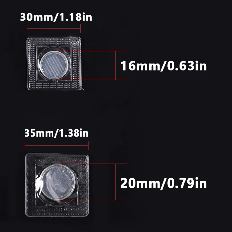 10sets Magnetic Snap Buttons, 0.63in/0.79in Magnet  Invisible  Buckle DIY Accessories For Curtain, Clothes, Handbags & Scrapbook