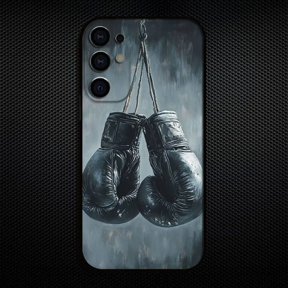 Boxing gloves Sport  Phone Case For Samsung S25,S24,S21,S22,S23,S30,Ultra,S20,Plus,Fe,Lite,Note,10,9,5G Black Cover