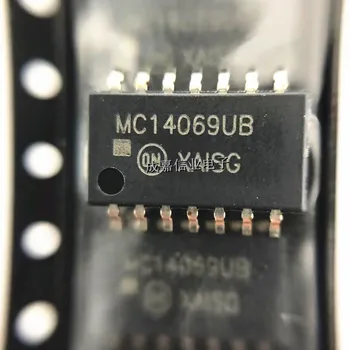 10 teile/los mc14069ubfelg SOIC-14 mc14069ub Wechsel richter 6-Element cmos 14-polige Betriebs temperatur:-55c-+ 125 c