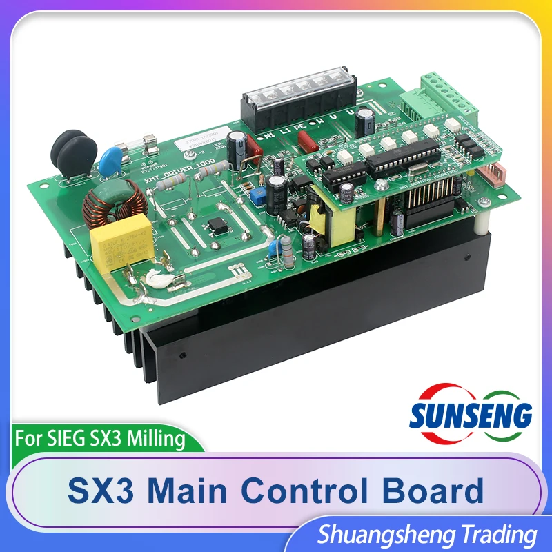 

Main Control Board SIEG SX3-217 Motor Control Board XMT-DRIVER-1000 Z1000-1A