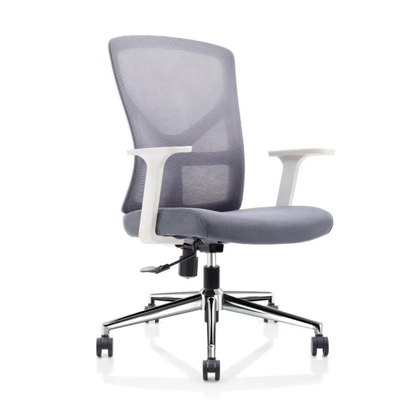 

Computer chair Comfortable sedentary office chair Bow meeting mesh Waist support Ergonomic chair