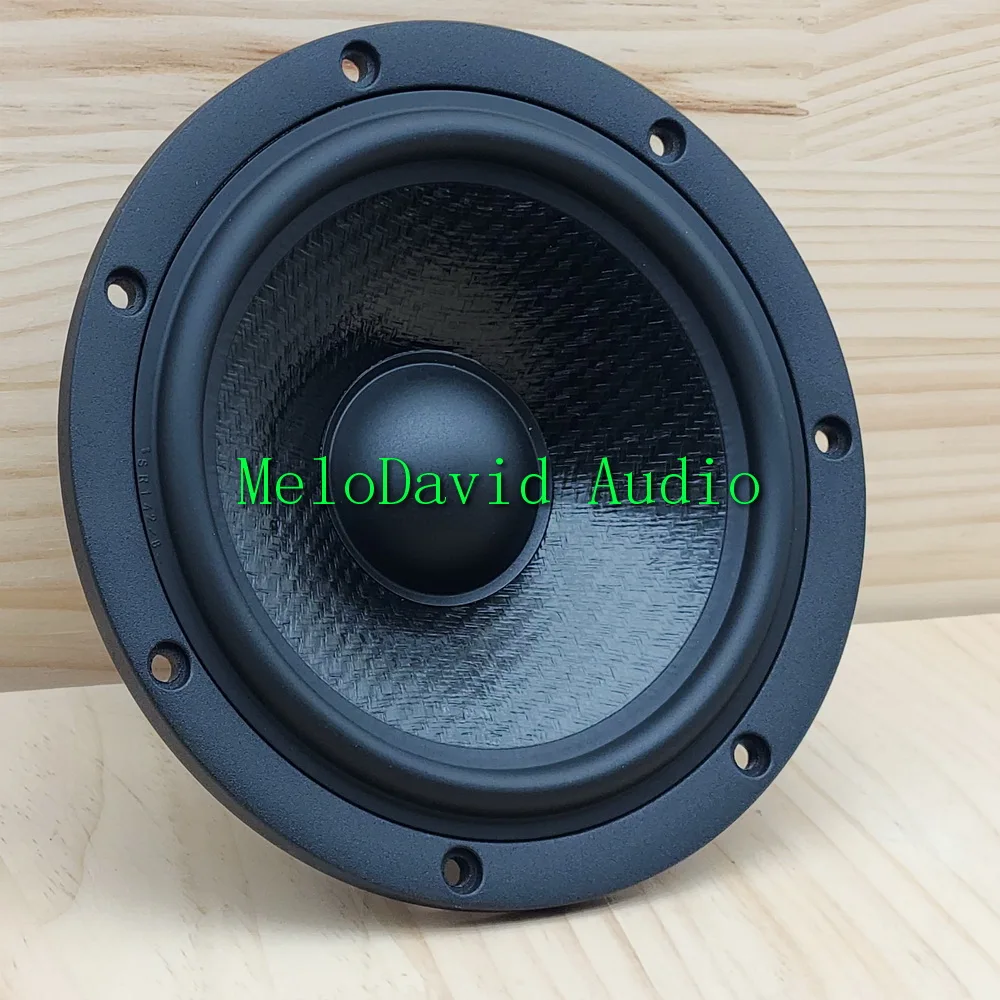 2 Pcs MeloDavid  Audio  SPP6 6.5inch  Polypropylene woven cone  midbass woofer Vifa OEM